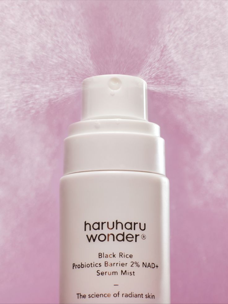 Haruharu Wonder – Black Rice Probiotics Barrier 2% NAD+ Serum Mist
