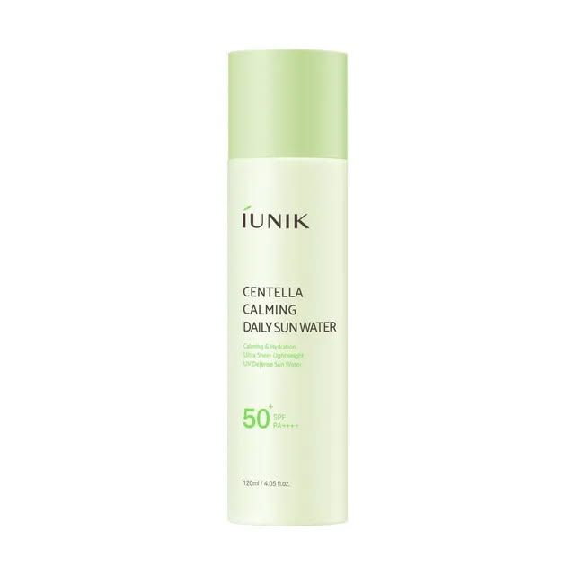 ✨ IUNIK Centella Calming Daily Sun Water SPF50+ PA++++ ✨
