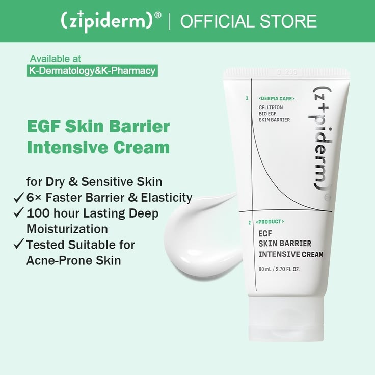 (z+piderm) – EGF Skin Barrier Intensive Cream
