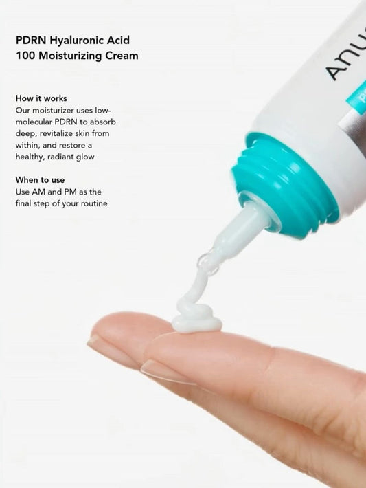Anua – PDRN Hyaluronic Acid 100 Moisturizing Cream