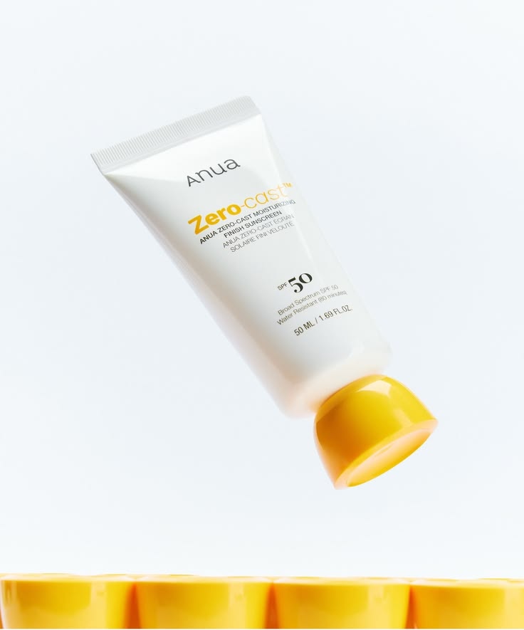 Anua Zero-Cast Moisturizing Finish Sunscreen SPF50