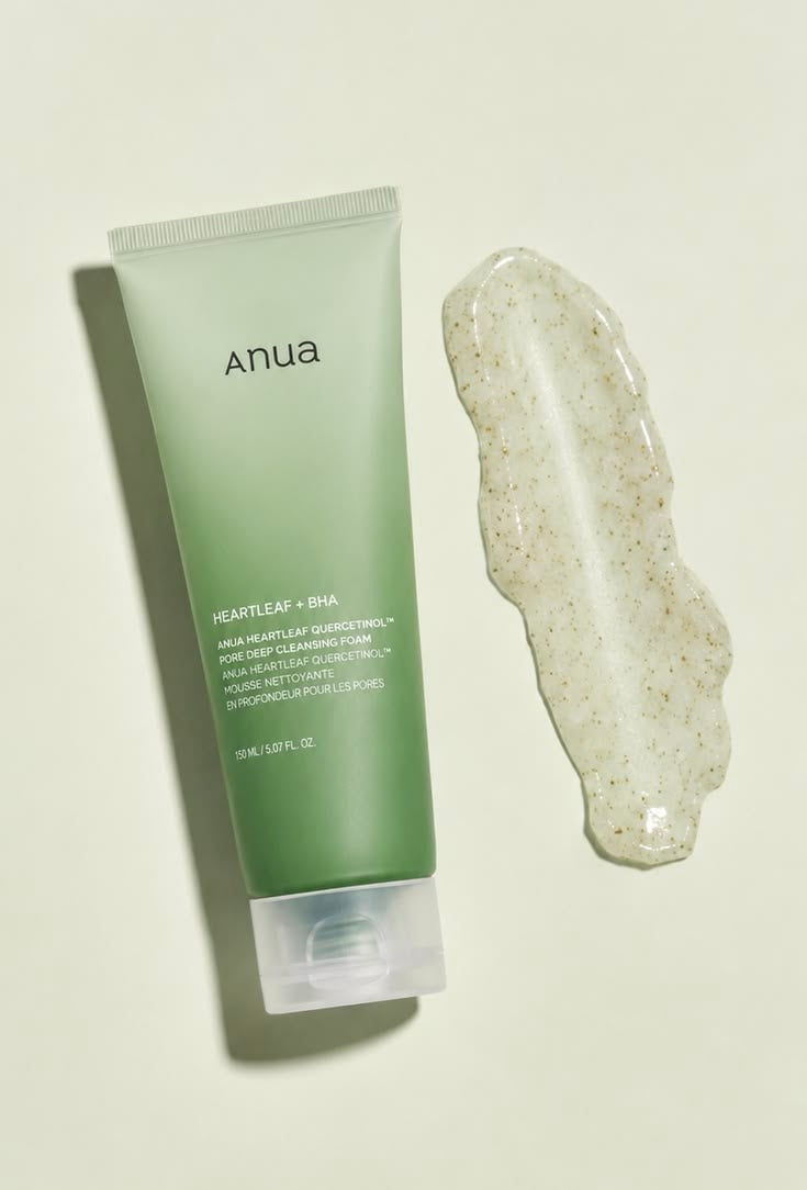 Anua Heartleaf Quercetinol Pore Deep Cleansing Foam