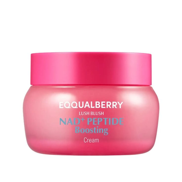 EQQUALBERRY – Lush Blush NAD+ Peptide Boosting Cream
