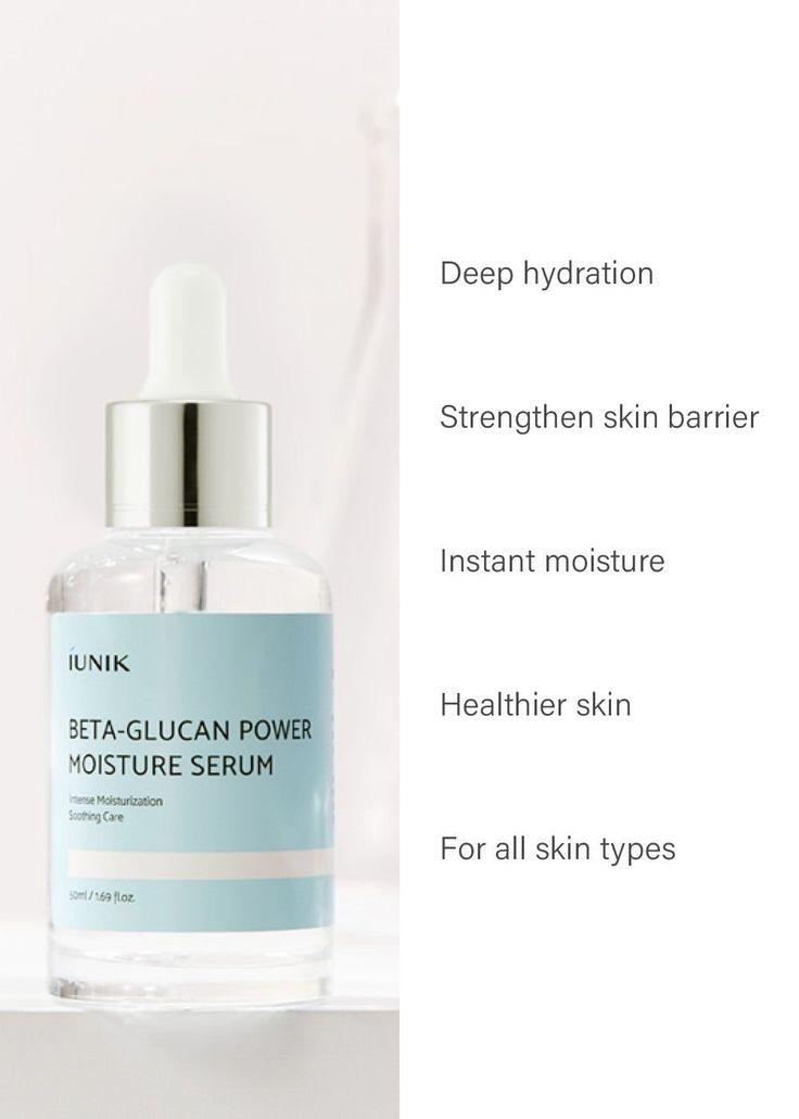iUNIK Beta-Glucan Power Moisture Serum – 50ml