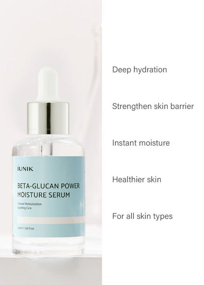 iUNIK Beta-Glucan Power Moisture Serum – 50ml