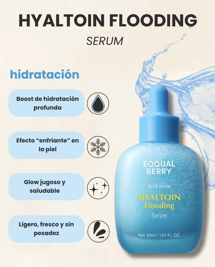 EQQUALBERRY – Blue Blow Hyaltoin Flooding Serum