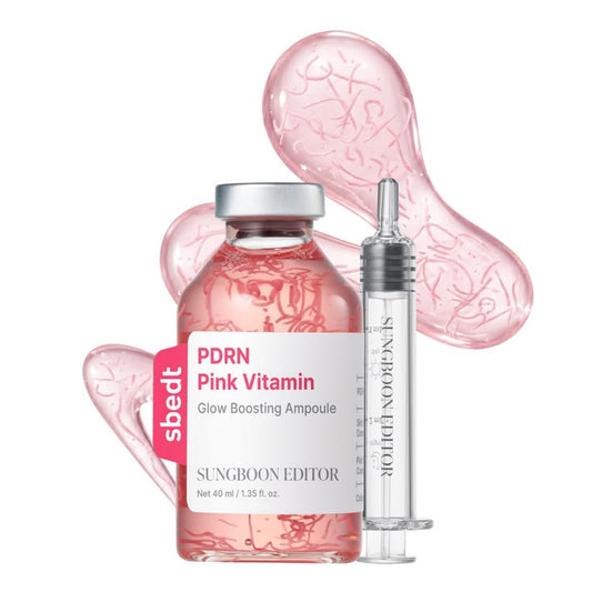 Sungboon Editor – PDRN Pink Vitamin Glow Boosting Ampoule