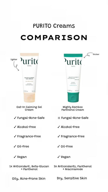 PURITO SEOUL – Mighty Bamboo Panthenol Cream