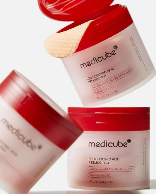 Medicube – Red Succinic Acid Peeling Pad