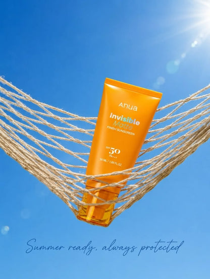 Anua Invisible Matte Finish Sunscreen SPF50