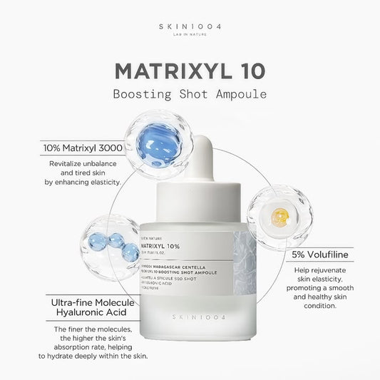 SKIN1004 – Madagascar Centella Matrixyl 10 Boosting Shot Ampoule
