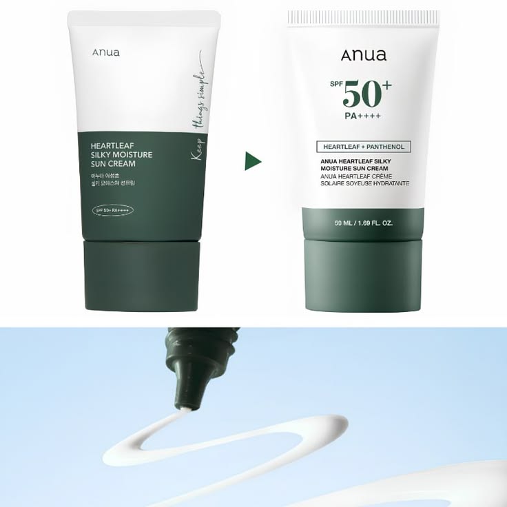Anua - Heartleaf Silky Moisture Sunscreen SPF 50+ PA++++ 10ml