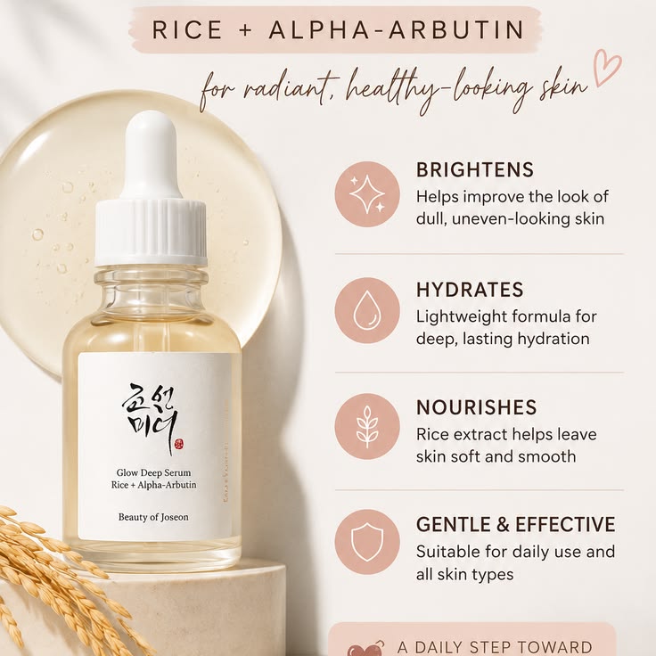 Beauty of Joseon – Glow Deep Serum: Rice + Alpha-Arbutin