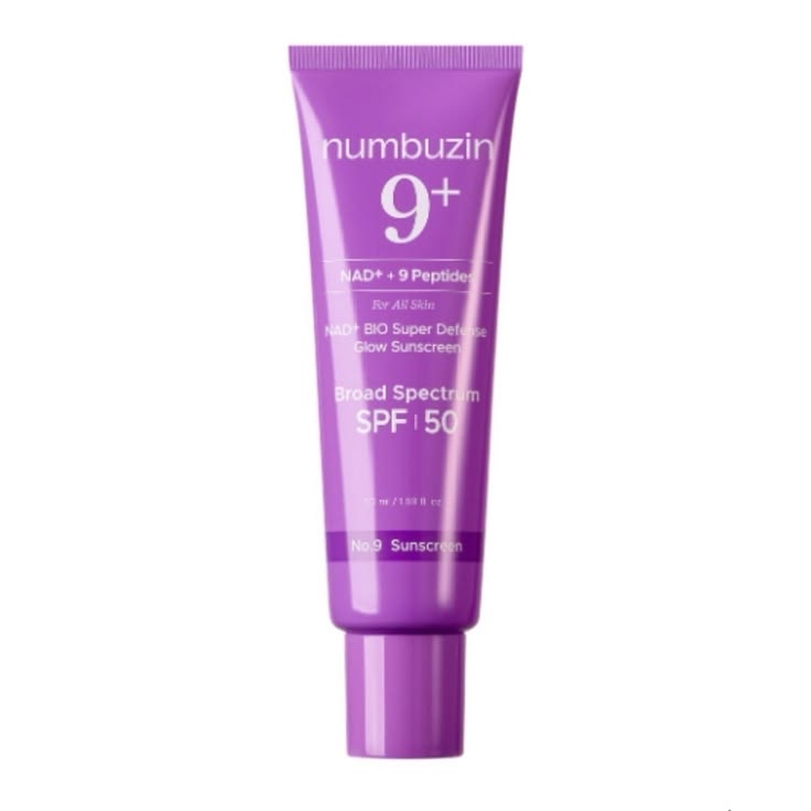 Numbuzin No.9 NAD+ Bio Super Defense Glow Sunscreen