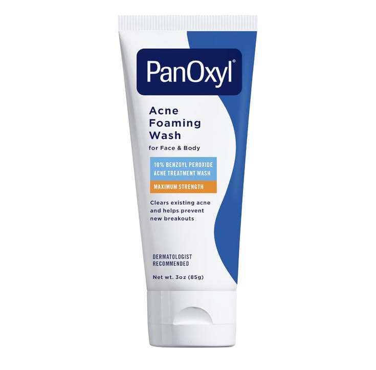 PanOxyl – Acne Foaming Wash 10% Benzoyl Peroxide