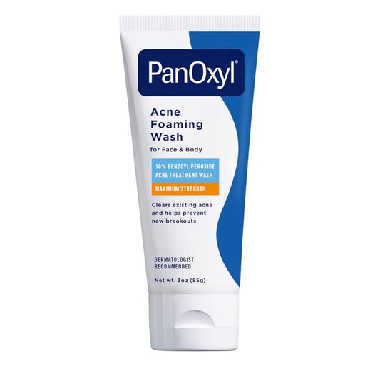 PanOxyl – Acne Foaming Wash 10% Benzoyl Peroxide
