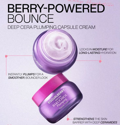 EQQUALBERRY – Deep Cera Bakuchiol Plumping Capsule Cream