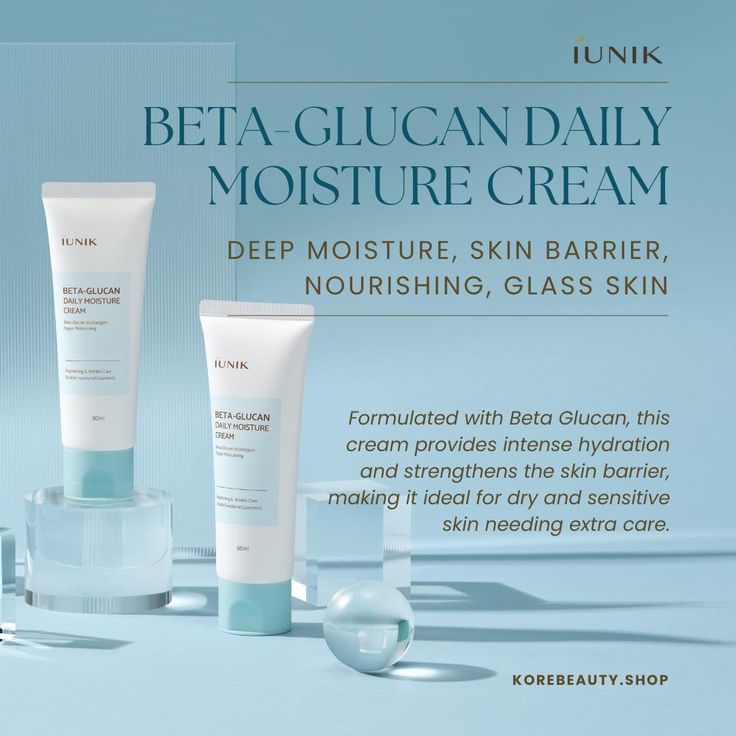 iUNIK – Beta-Glucan Daily Moisture Cream