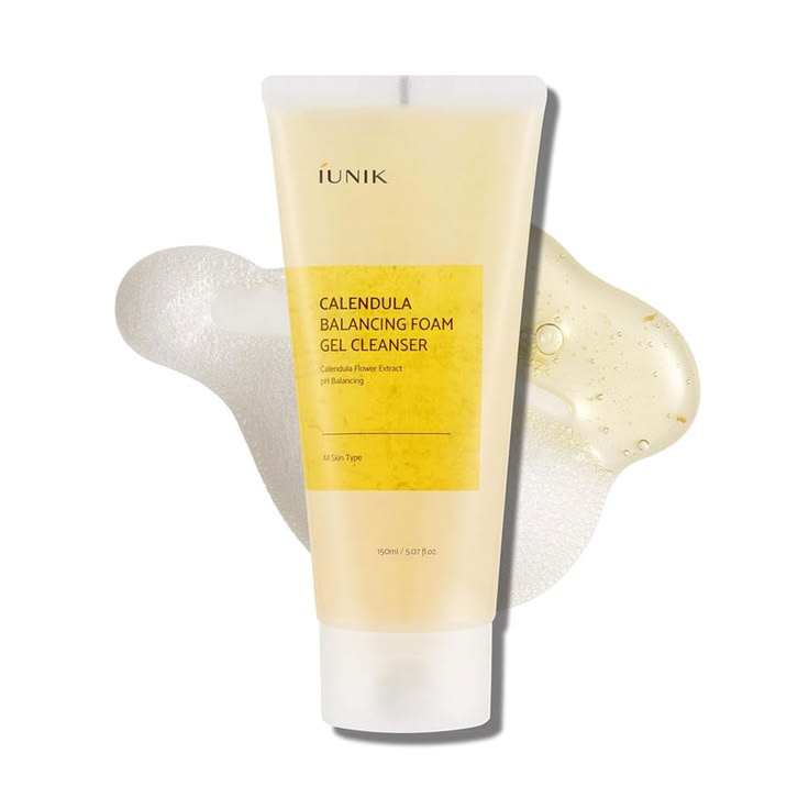 iUNIK - Calendula Balancing Foam Gel Cleanser