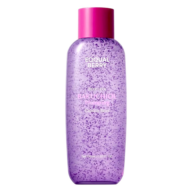 EQQUALBERRY – Deep Cera Bakuchiol Plumping Capsule Toner