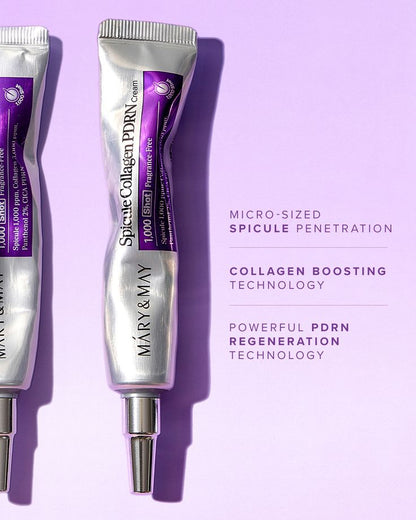 MARY & MAY – Spicule Collagen PDRN Cream 1,000 Shot