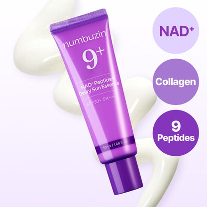 Numbuzin No.9 NAD+ Bio Super Defense Glow Sunscreen
