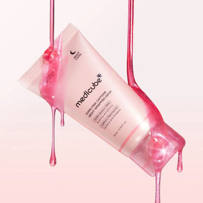 Medicube – PDRN Pink Caffeine Night Wrapping Mask