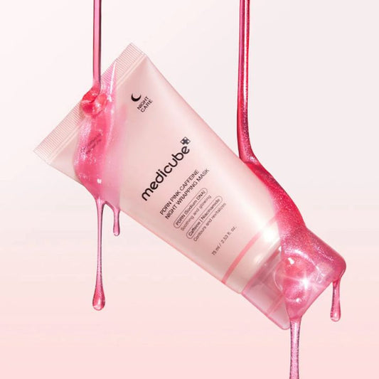 Medicube – PDRN Pink Caffeine Night Wrapping Mask