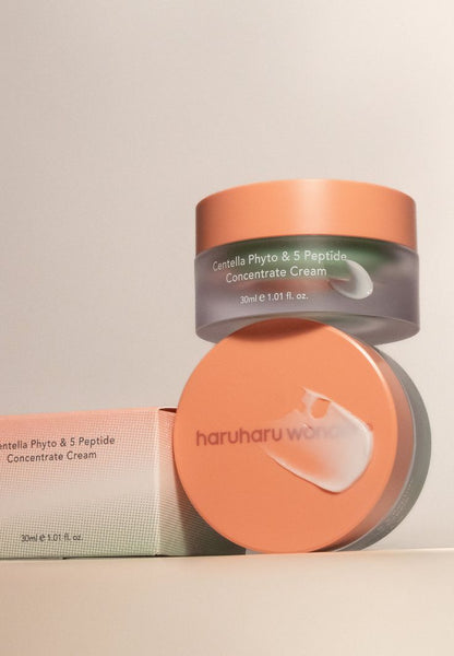 HARU HARU WONDER - Centella Phyto & 5 Peptide Concentrate Cream 30ml