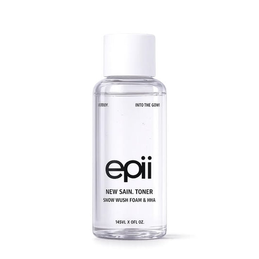 Epii – New Sain. Toner (Snow Wash Foam & HHA)