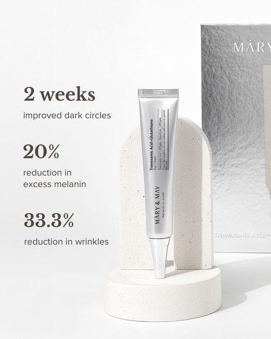 MARY & MAY Tranexamic Acid + Glutathione Eye Cream