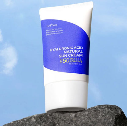 Isntree Hyaluronic Acid Natural Sun Cream SPF50+ PA++++