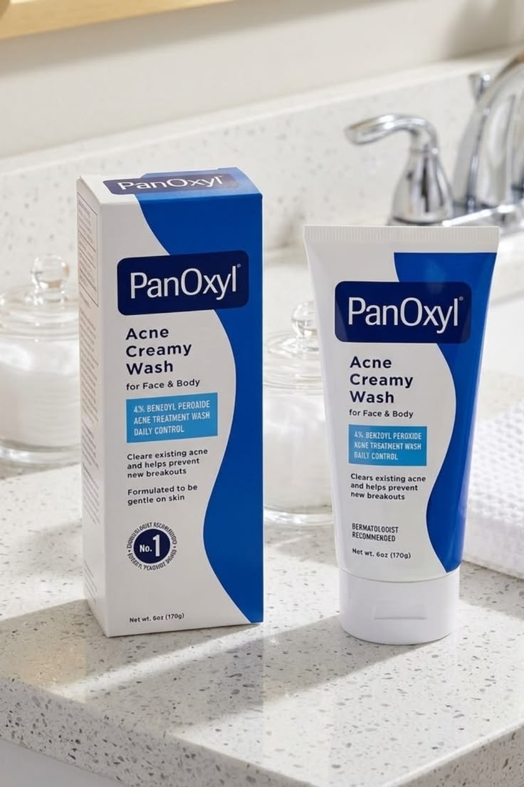 PanOxyl – Acne Creamy Wash 4% Benzoyl Peroxide