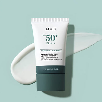 Anua - Heartleaf Silky Moisture Sunscreen SPF 50+ PA++++ 10ml