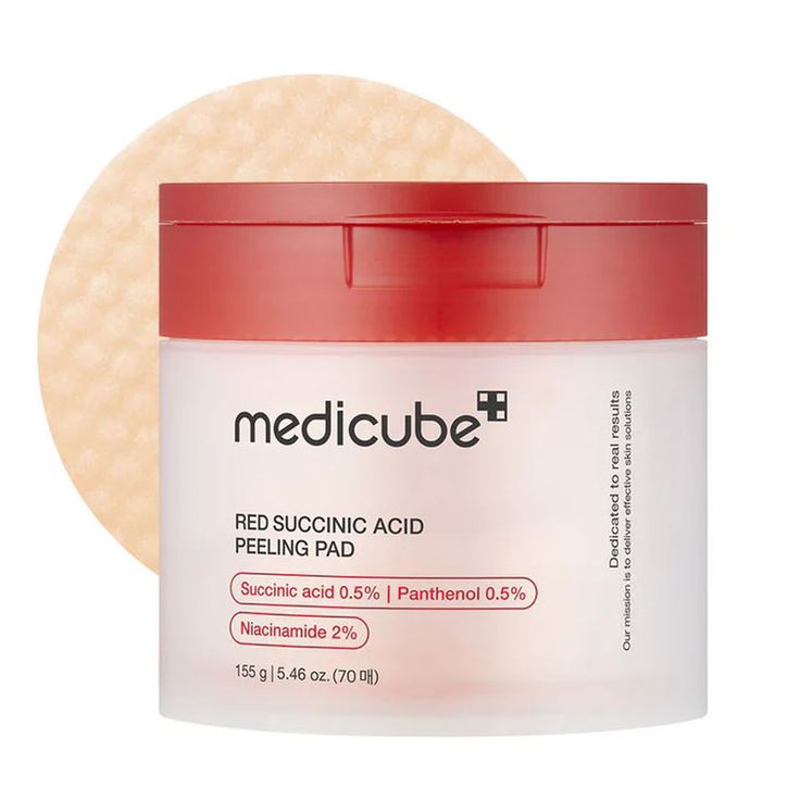 Medicube – Red Succinic Acid Peeling Pad