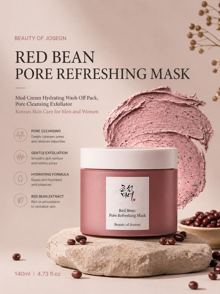 Beauty of Joseon – Red Bean Pore Refreshing Mask