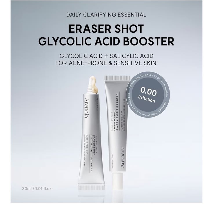 Arencia Eraser Shot Glycolic Acid Booster 30ml