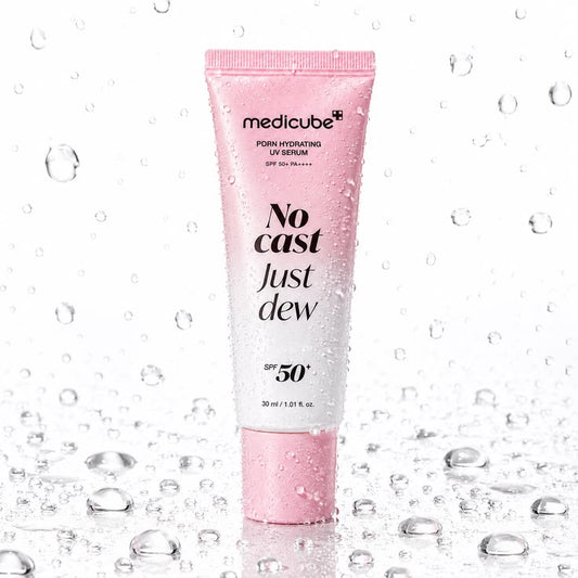 Medicube PDRN Hydrating UV Serum – No Cast Just Dew SPF 50+ PA++++.