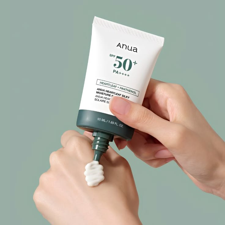 Anua - Heartleaf Silky Moisture Sunscreen SPF 50+ PA++++ 10ml