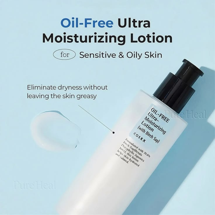 COSRX – Oil-Free Ultra-Moisture Lotion with Birch Sap