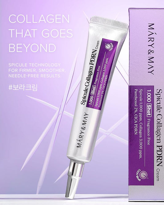MARY & MAY – Spicule Collagen PDRN Cream 1,000 Shot