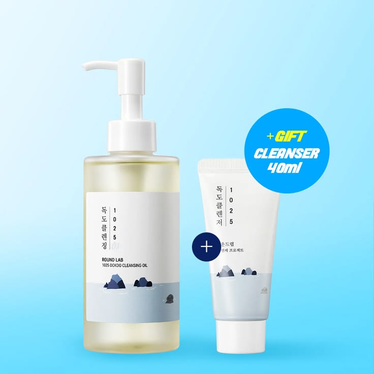 Round Lab - 1025 Dokdo Cleansing Duo Set