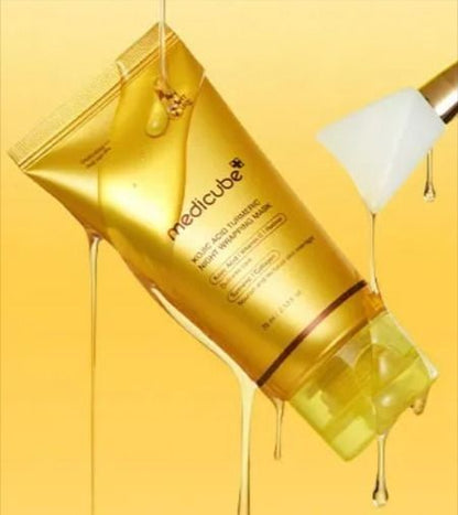 Medicube – Kojic Acid Turmeric Night Wrapping Mask
