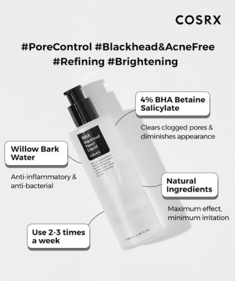 COSRX BHA Blackhead Power Liquid