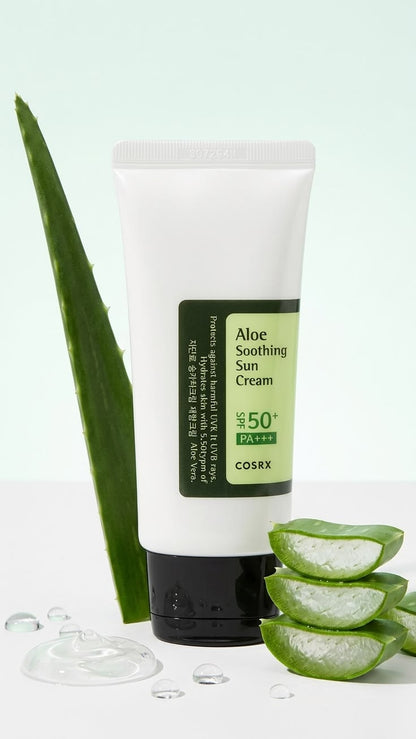 COSRX Aloe Soothing Sun Cream SPF50+ PA+++
