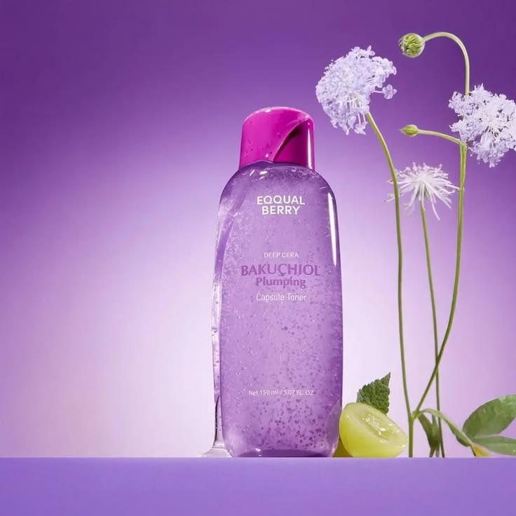 EQQUALBERRY – Deep Cera Bakuchiol Plumping Capsule Toner